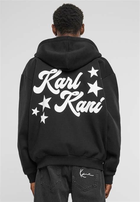 Karl Kani Chest Signature Full Star Sweatjacke Blackschwarz