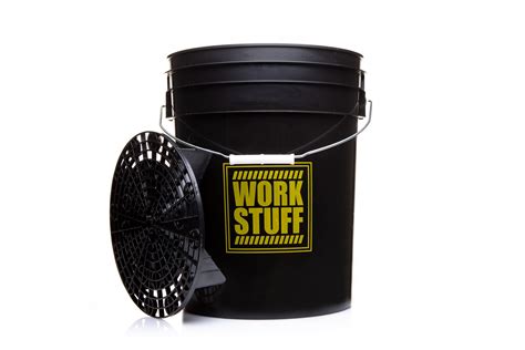 Work Stuff Detailing Bucket Black Rinse Separator Czarny Wiadro