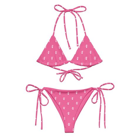 Palm Springs String Bikini Planet Swirl