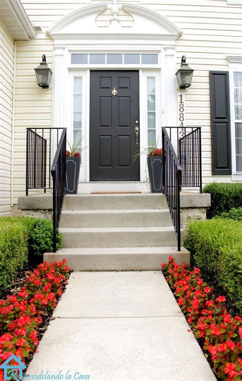 20 Diy Front Step Ideas To Up Your Home S Curb Appeal Front Porch Steps Front Door Steps