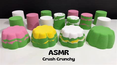 ASMR Baking Soda Colorful Crunchy Crush AsmrCrushCrunchy YouTube