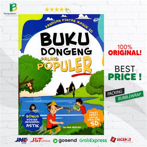 Buku Anak Dongeng Paling Populer Bonus Poster Mewarnai Lazada Indonesia