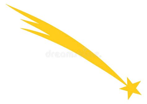 Shooting Star Yellow Stock Illustrations 3409 Shooting Star Yellow