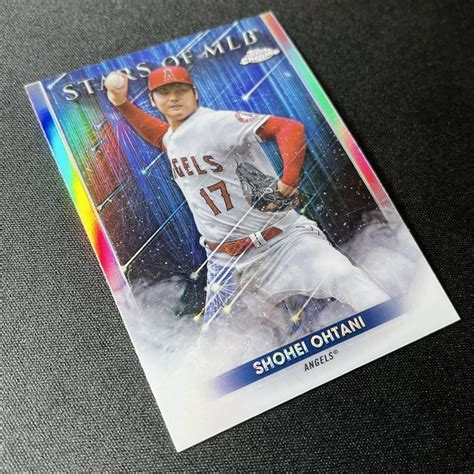 2022 Topps Series 2 大谷翔平 インサートカード Nosmlbc 33 Chrome クロームリフラクター シリーズ2