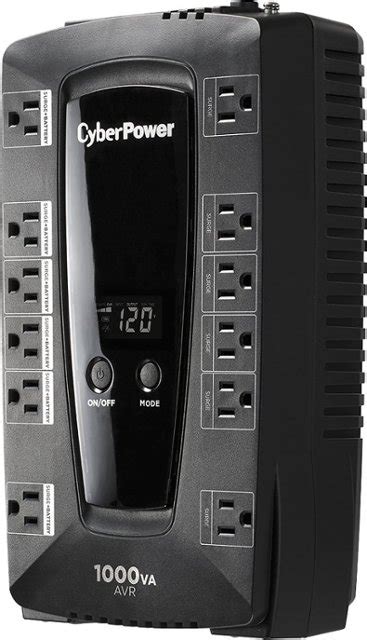 Cyberpower 1000va Battery Back Up System Black Le1000dg Best Buy