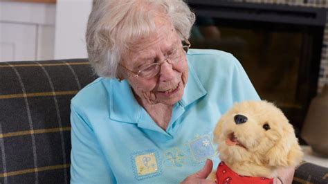 These Adorable Animatronic Pets Are Helping Seniors Combat Loneliness