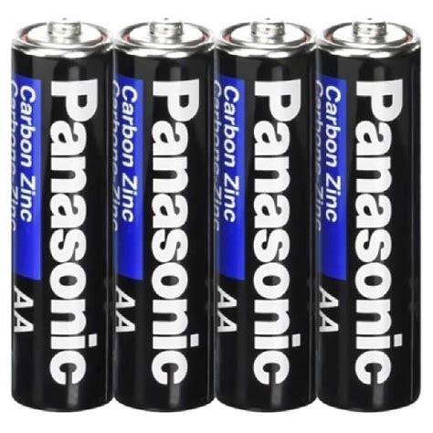 Pilas Panasonic Aa Super Hyper De Carbon Zinc R Unidades Fullpila