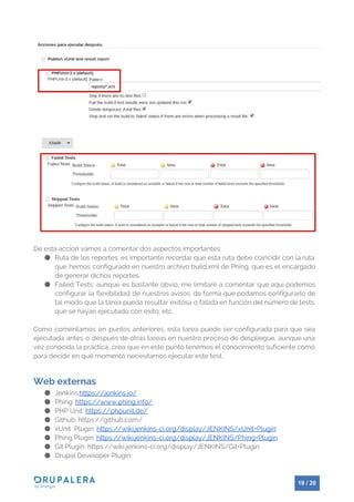 Desplegando C Digo Con Phing Phpunit Coder Y Jenkins Pdf