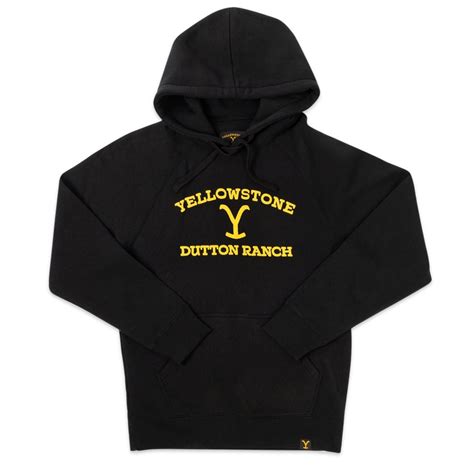 Yellowstone Dutton Ranch Puff Print Hoodie Paramount Shop