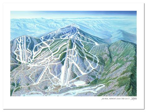 Jay Peak, Vermont | Jay Peak Ski Map | by James Niehues