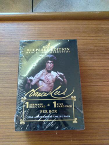 2024 Bruce Lee 50th Anniversary Keepsake Edition Factory Sealed Box Ebay