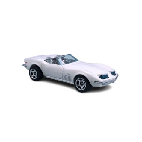 Hot Wheels 72 Stingray Convertible White Nastars