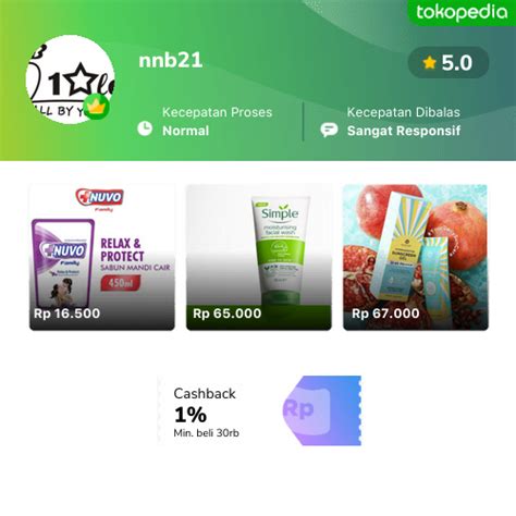 Toko nnb21 Online - Produk Lengkap & Harga Terbaik | Tokopedia