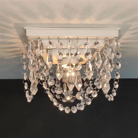 Lustre de Cristal Acrílico Decoração Sala de Jantar Leroy