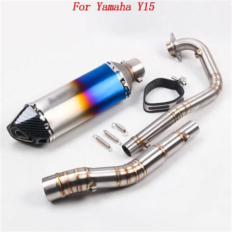 For Yamaha Y Motorcycle Exhaust Muffler Pipe Escape Motorbike Y Zr