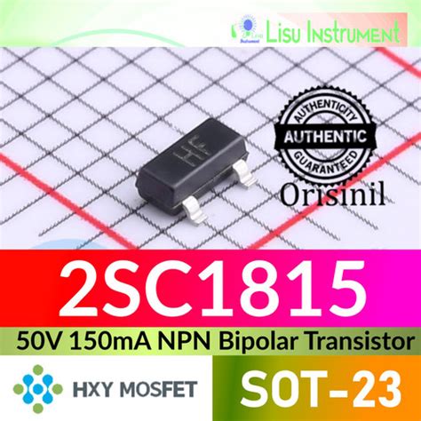 Jual Sc V Ma Mw Npn Bipolar Transistor Hf Sot Hxy