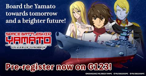 Pre Registrations Are Open Now For Space Battleship Yamato Voyagers Of