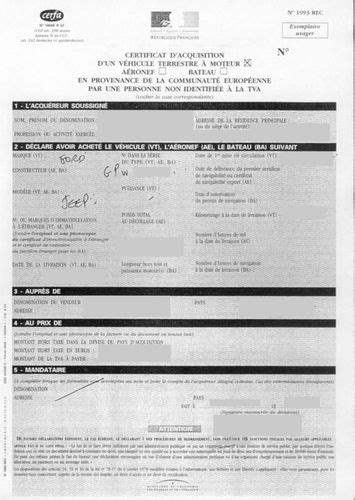 Immatriculer Un V Hicule Import D Allemagne Formalit