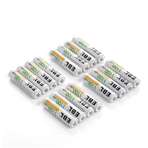 Ebl Lot Aa Aaa Rechargeable Batteries Mah Mah Mah Mah Ni