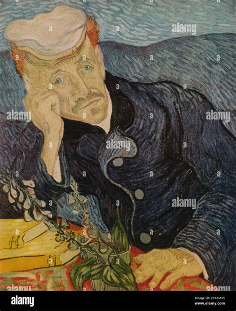 Portr T Von Dr Gachet Vincent Van Gogh Banque De Photographies Et