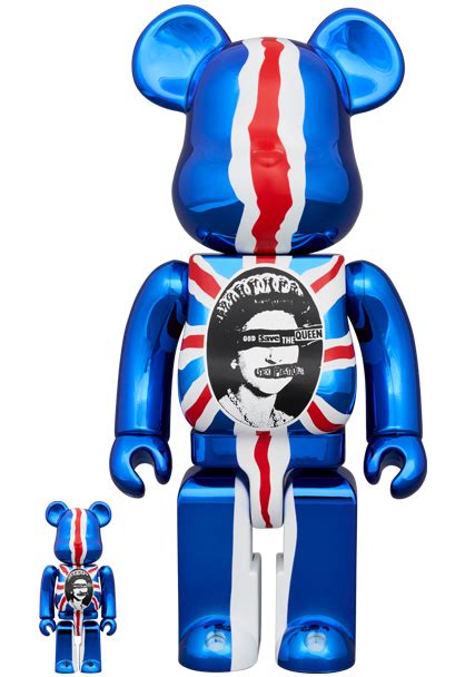 Medicom Toy Be Rbrick Sex Pistols God Save The Queen Chrome Ver