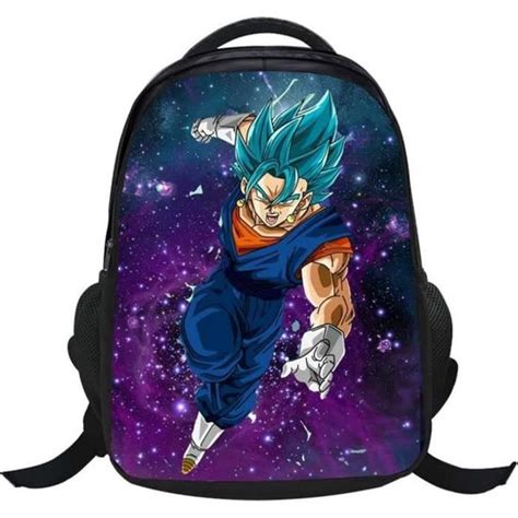 Sac à Dos Dragon Ball Z Goku pour Garçons Enfant Filles Adulte College