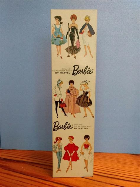 Vintage Ponytail Barbie Box Only For Brunette Ponytail Nice Cond