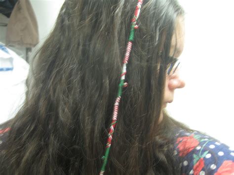 Holiday Hair Wrap · How To Make A Hair Accessory · Braiding and Jewelry ...