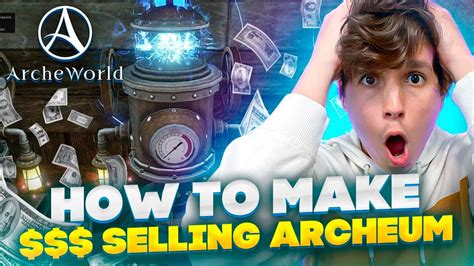 How To Earn In Archeworld Farming Archeum Archeage Youtube