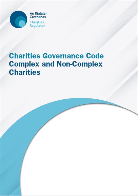 Charities Governance Code Charities Regulator