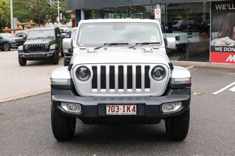 SOLD 2023 Jeep Wrangler Unlimited Overland in Silver Mist | Demo SUV ...