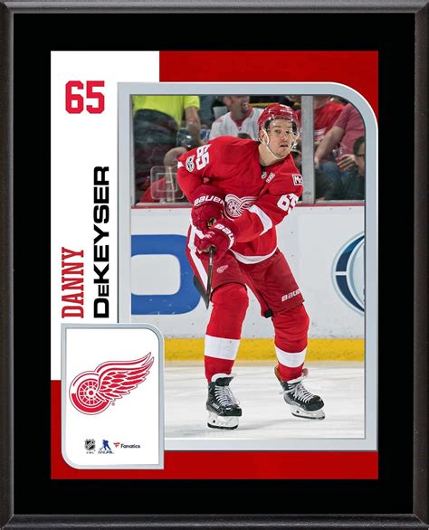 Amazon Danny DeKeyser Detroit Red Wings 10 5 X 13 Sublimated