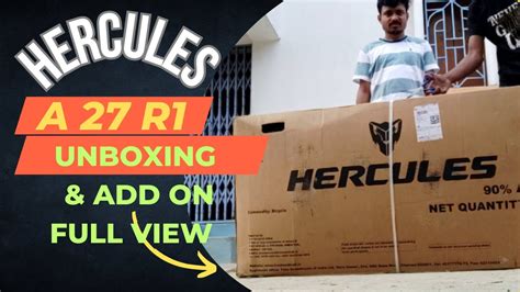 Hercules Top Gear A R With Shimano Gears T Mtb Cycle Unboxing