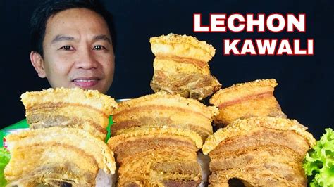 Crispy Lechon Kawali Mukbang Genhenkapares Putok Batok Filipino