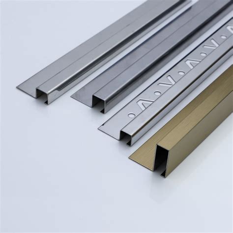 Fashion Decorative Strips Metal Stainless Steel Tile Trim Corners