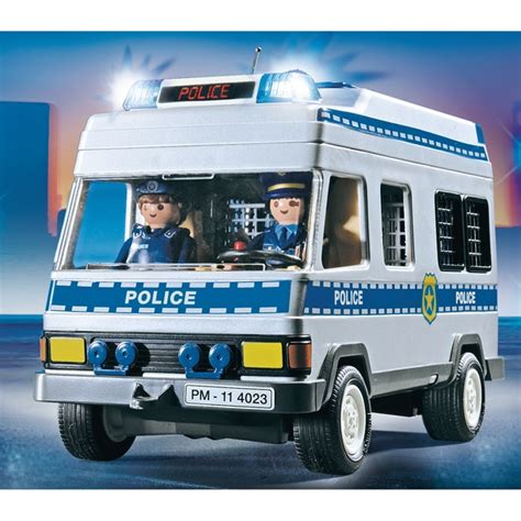 Playmobil City Action Fourgon Quip Et Policiers Playmobil