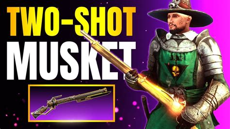 New World Musket Two Shot Sniper Open Beta Build Pvp Youtube