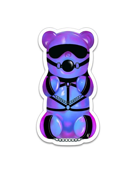 Bondage Bear Sticker Creep Cult®