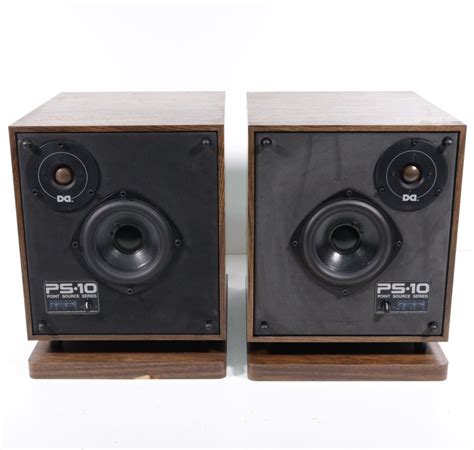 Design Acoustics PS-10 Speaker System Pair (ONE TWEETER BAD)