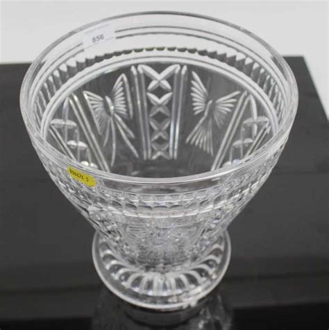 Lot 856 Large Waterford Crystal Vase