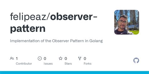 GitHub Felipeaz Observer Pattern Implementation Of The Observer