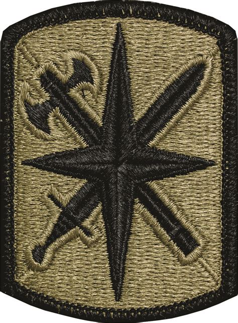 Th Military Police Brigade Scorpion Patch With Fastener