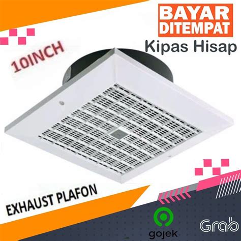 Jual MASPION CEF 25 Ceiling Exhaust Hexos Heksos Fan Plafon 10 Inch 25