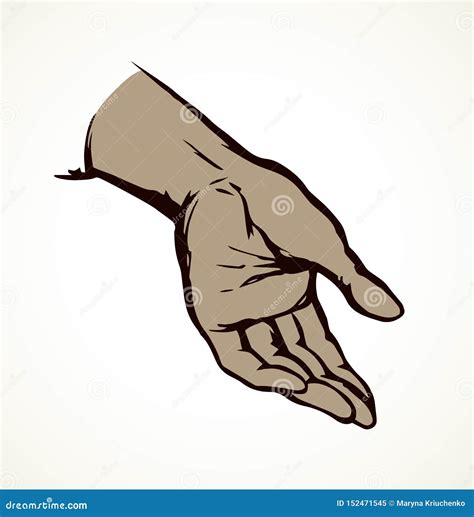 Para Se Alar Con El Finger Gr Fico Del Vector Ilustraci N Del Vector