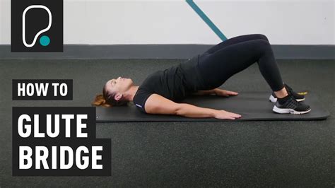 How To Do A Glute Bridge Youtube