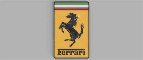 Ferrari Logo by B-Lab | Download free STL model | Printables.com