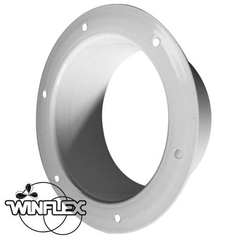 Flange carrée Galva 100 mm gaine de ventilation