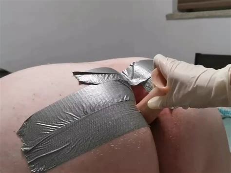 Mistress Stretches Sissy Slaves Tight Ass With Big Toys