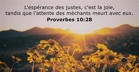 11 Mai 2024 Verset Biblique Du Jour Proverbes 10 28 DailyVerses Net