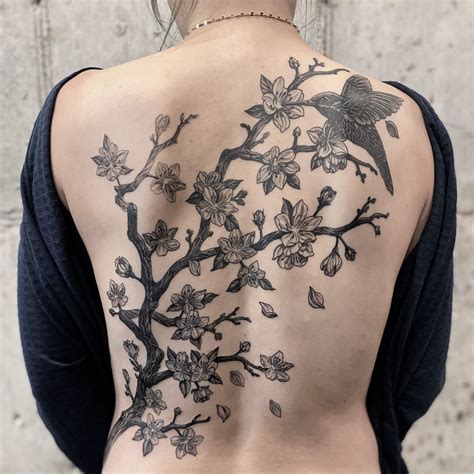 Cherry Blossom Tree Tattoos For Men